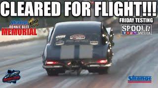 THEY'RE FLYING....LITERALLY!!! FRIDAY AT THE STRANGE ENGINEERING RONNIE BUFF MEMORIAL 2024!!!!!