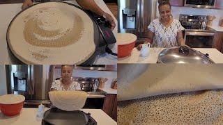 Ethiopian food injera || በጠየቃችሁኝ መሰረት ምርጡ እንጅራ ይኹው