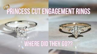 What Happened to Princess Cut Engagement Ring Styles? Our Honest Opinion 