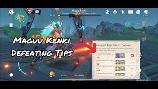 How to Defeat Maguu Kenki Without Being Hit by Phantom Attacks Task | Genshin Impact