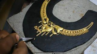 Latest Necklace Design Making | Learn How to Make this | Jewellery Making - Gold Smith Jack