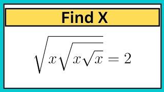 Find X ? Hard Math Problem #maths #mathstricks #viralvideo #mathproblem