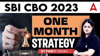 SBI CBO 1 Month Preparation Strategy 2023 | SBI CBO Preparation | By Pinky Yadav