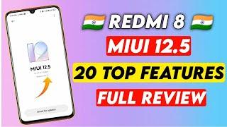 Redmi 8 Miui 12.5.1.0 New Update Full Review | Redmi 8 Miui 12.5.1.0 Full Features | Miui 12.5