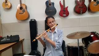 ANANYA JHA  song ORE PIYA ON FLUTE