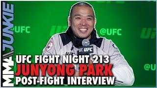 Junyong Park: 'Tragedy' In Korea Makes It Hard To Celebrate Win | UFC Fight Night 213