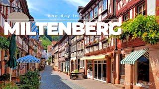 ONE DAY IN MILTENBERG (GERMANY) | 4K | The beautiful old town of the "Pearl on the Main"