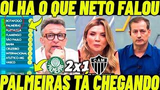 PALMEIRAS RUMO AO TRI..! OLHA O QUE NETO FALOU SOBRE PALMEIRAS 2 X 1 ATLÉTICO-MG! VERDÃO CHEGANDO