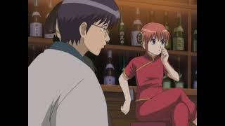 Kagura imitates Gintoki | Gintama