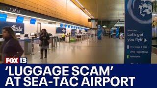 Traveler warns of possible luggage porter scam at Sea-Tac Airport | FOX 13 News