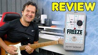 They Built My DREAM GUITAR EFFECT PEDAL! (Electro-Harmonix Freeze Sound Retainer Review)