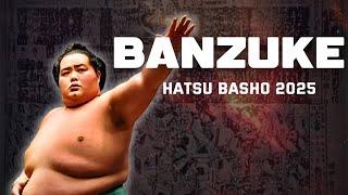 Banzuke - January Grand Sumo Tournament - HATSU BASHO 2025