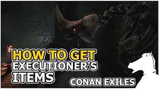 How to get Executioner's Items | CONAN EXILES