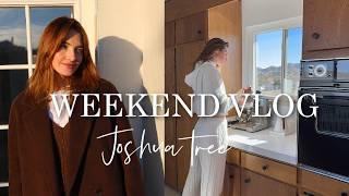 From Blonde to Brunette…| My Fall Transformation + Cozy Joshua Tree Weekend