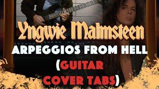 PLAY Arpeggios from hell -  Yngwie Malmsteen (Guitar Cover Tabs) by Carlos Poveda