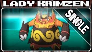 Pokemon X and Y WiFi Battle #021 - Lady KrimZen VS Elena