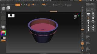 Zmodeler Zbrush Basics в действии