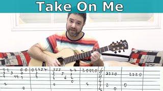 Fingerstyle Tutorial: Take On Me (FULL Arrangement) -- Guitar Lesson w/ TAB