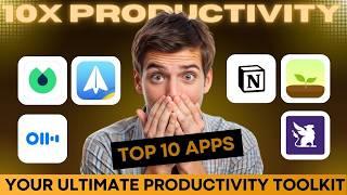 Top 10 Apps That Skyrocketed My Productivity to the Next Level!