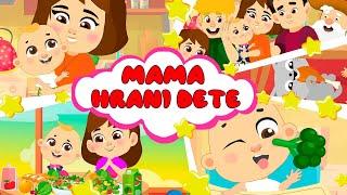 Mama hrani dete : mama hrani bebu | decije pesmice | djecije pjesmice | Luka | Mama voli Luku