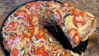 Для тех, кто следит за фигурой – безглютеновая пицца. Gluten-Free Delight:Healthy Rice Flour Pizza