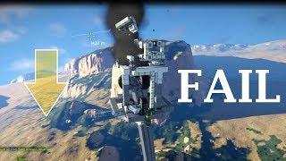 Space Engineers: A Space Elevator Failure