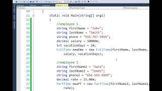 Introduction to Abstract classes in C#