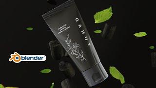 Product Animation Face Wash | Blender Tutorial Full