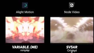 Alight Motion vs Node Video | Rengoku Edit | Million dollar | @SV5AR | Free Preset