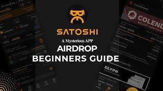 Satoshi Airdrop For Beginners - Lesson 1 (How to start Satoshi airdrop)