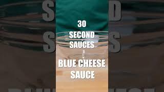 How to make Blue Cheese Sauce (a staple in upstate NY bar food) #shorts