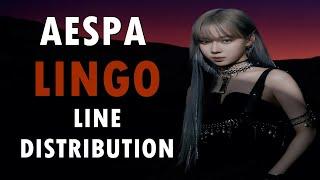 aespa - Lingo (Line Distribution)