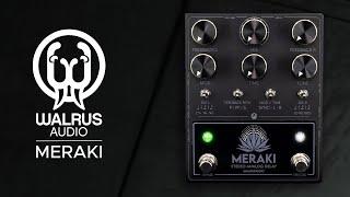 Walrus Audio Meraki Sound Demo with Synths (Twisted Electrons MEGAfm and Roland SH-01a)