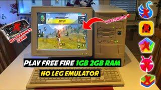 Free Fire Emulator LAG Fix For Low End PC | Free Fire Low And Pc Best Emulator 200+ FPS ?