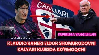 ELDOR SHOMURODOV KALYARIGA O'TADI SUPERLIGA YANGILIKLARI