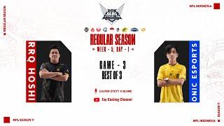 [Game - 1] RRQ HOSHI vs ONIC ESPORTS [MPL ID Season 11]