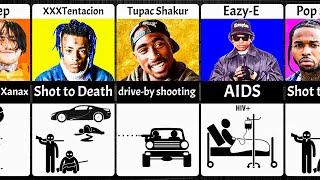 HOW RAPPERS PASSED AWAY