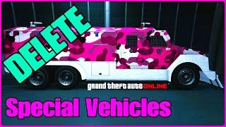 *Patched* DELETE SPECIAL VEHICLES IN GTA 5 Online | NO DEAD SPOTS! | DogManX