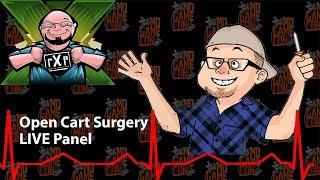 John Riggs (Rigg'd Games)  & Gary Katzer (RoXolid Productions) Open Cart Surgery Panel MoGameCon