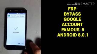 Famous 5 Bypass Frp Lock Google Account Unlock Android 8.0.1