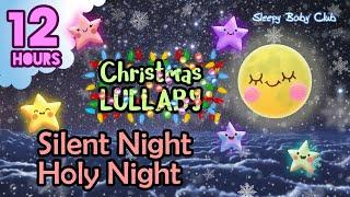 🟡 Silent Night Holy Night  Christmas Lullaby  Bedtime Music for Babies and Kids