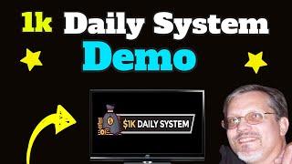 1K Daily System Demo 2020: Watch The Best [1K Daily System Demo] and Overview 2020! ⭐⭐⭐⭐⭐