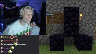 xQc Reacts to Obsidian C*ck World Record