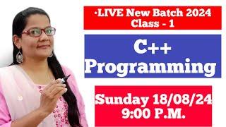 C++ Programming Class 1 for Beginners