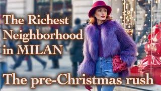 Milan’s Street Style in the Richest Neighborhood: Actual fashionable outfits for Christmas 2024