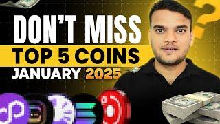 top 5 coins to invest in January 2025 | best crypto to invest in 2025