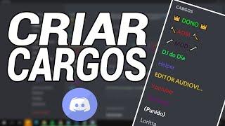 COMO CRIAR CARGOS PARA SERVIDOR NO DISCORD l Discord Tutorial #09