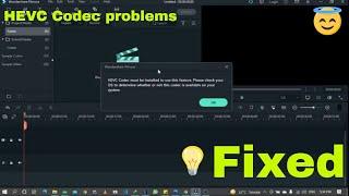 Fixed: hevc codec must be installed to use this feature #Filmora- AjjuVirus