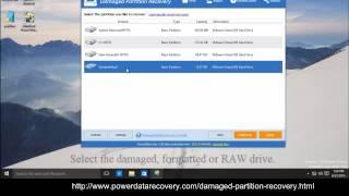 MiniTool Power Data Recovery Recover Windows 10 Damaged Partition