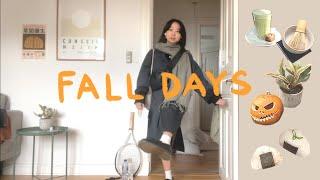 FALL DAYS IN DENMARK   | halloween, matcha, onigiri, tennis, driving in europe ??